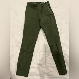 Banana Republic green high waisted work pants